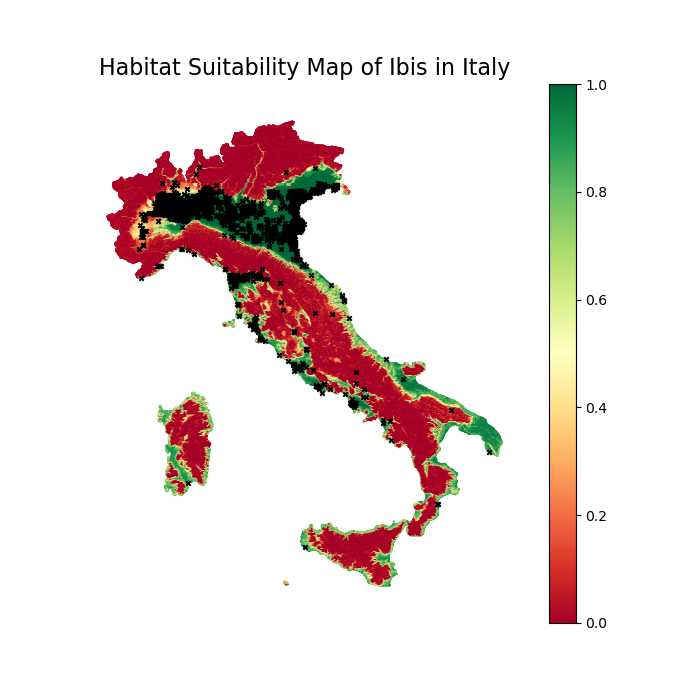 Ibis habitat